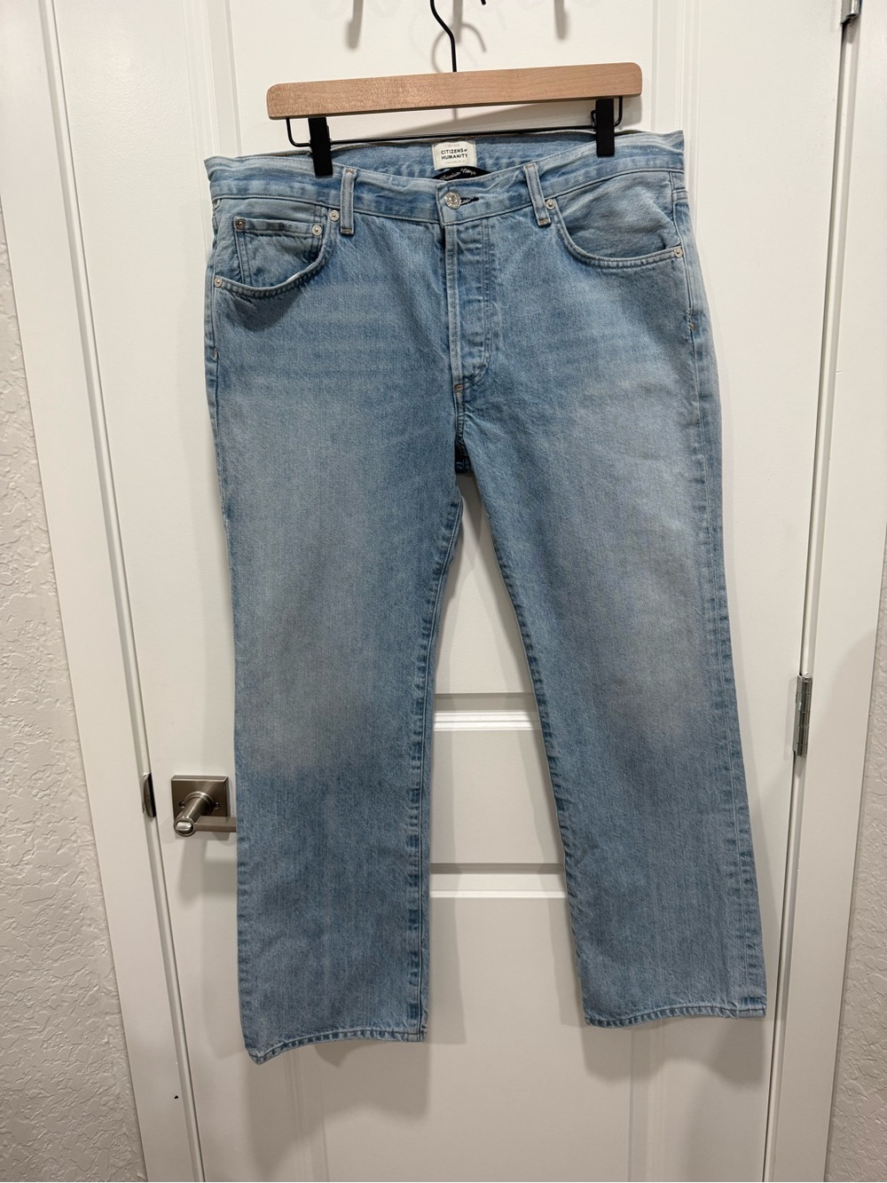 Citizens Of Humanity Ryan Low Slung Vintage Bootcut Jeans Lite Blue Wash Size 30 - Picture 10 of 11